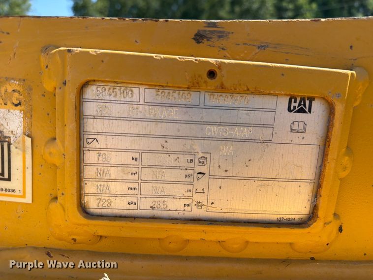 image for item YA4705 2019 Caterpillar 320 excavator