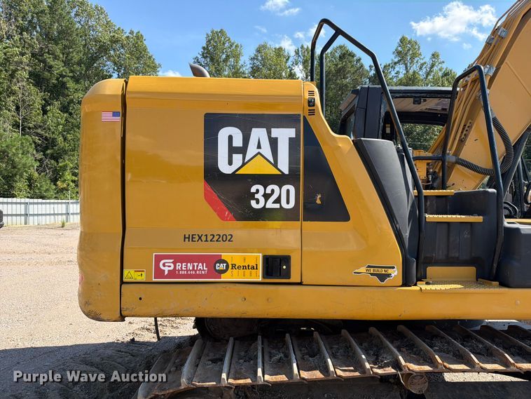 image for item YA4705 2019 Caterpillar 320 excavator