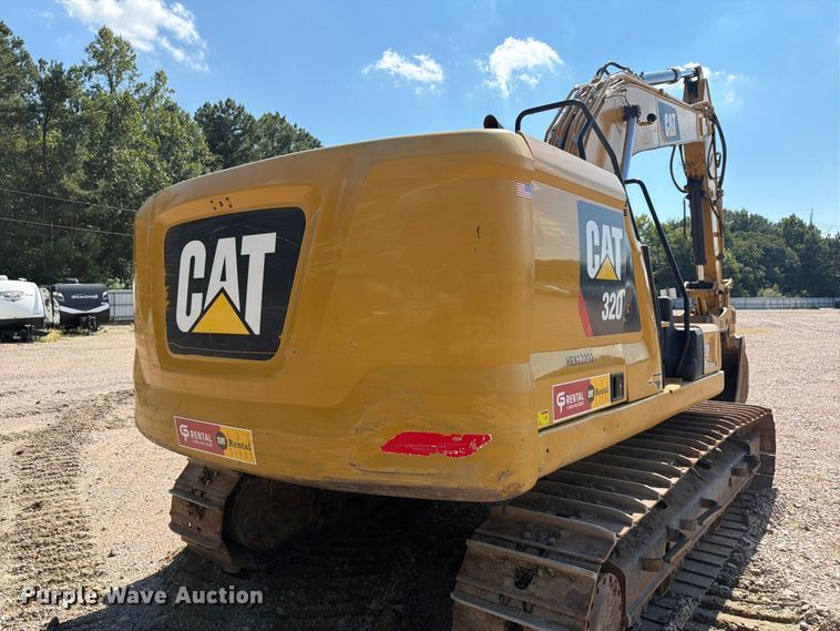 image for item YA4705 2019 Caterpillar 320 excavator