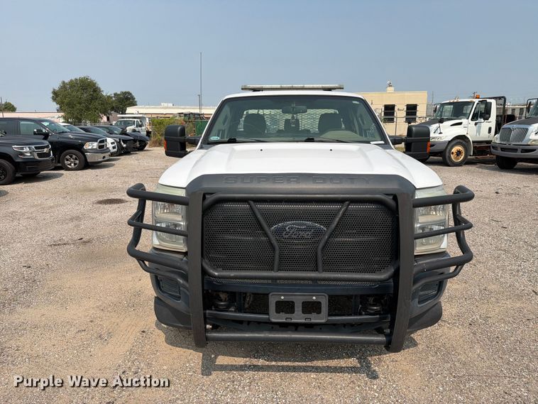 image for item EX4062 2014 Ford F250 Super Duty Ext. Cab utility bed pickup truck