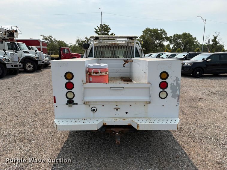 image for item EX4062 2014 Ford F250 Super Duty Ext. Cab utility bed pickup truck