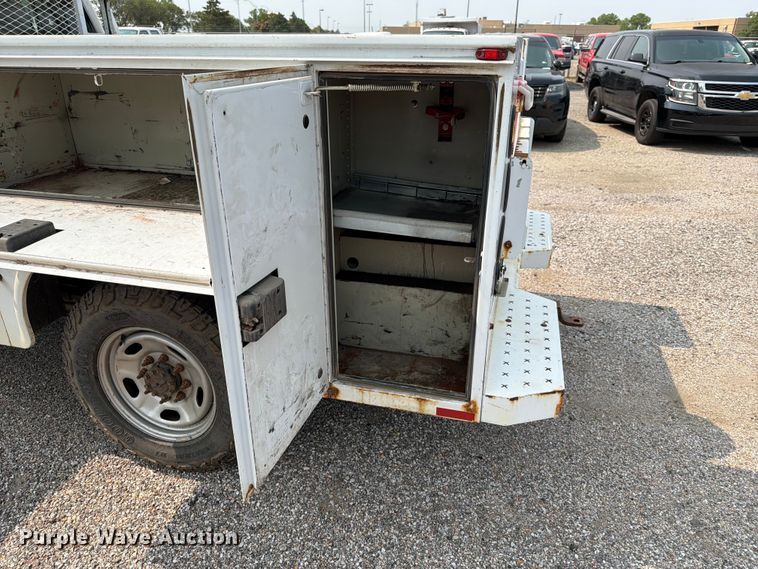image for item EX4062 2014 Ford F250 Super Duty Ext. Cab utility bed pickup truck