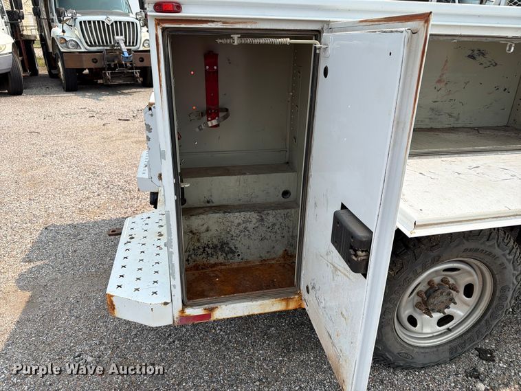 image for item EX4062 2014 Ford F250 Super Duty Ext. Cab utility bed pickup truck