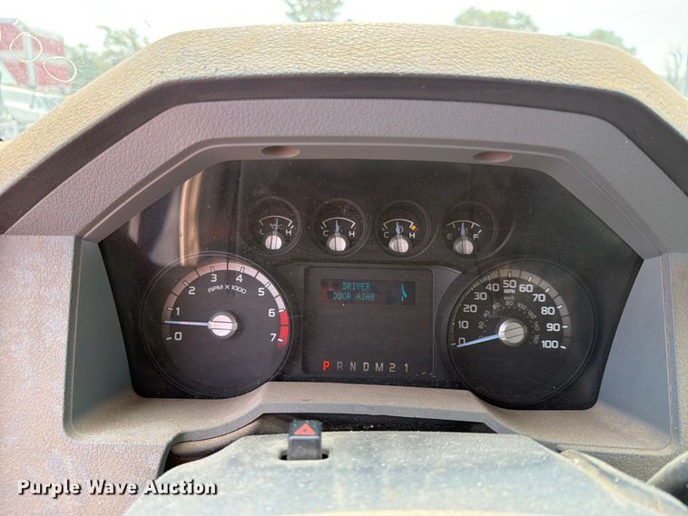 image for item EX4062 2014 Ford F250 Super Duty Ext. Cab utility bed pickup truck