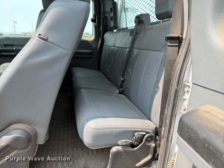 image for item EX4062 2014 Ford F250 Super Duty Ext. Cab utility bed pickup truck