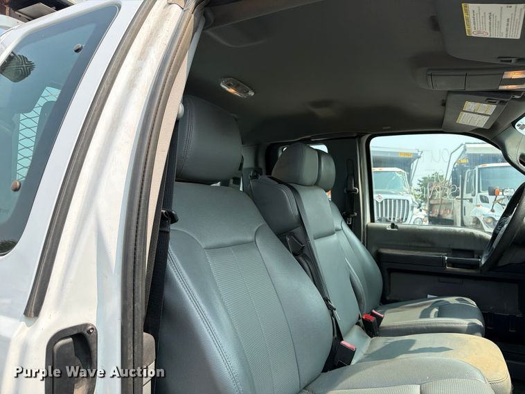 image for item EX4062 2014 Ford F250 Super Duty Ext. Cab utility bed pickup truck