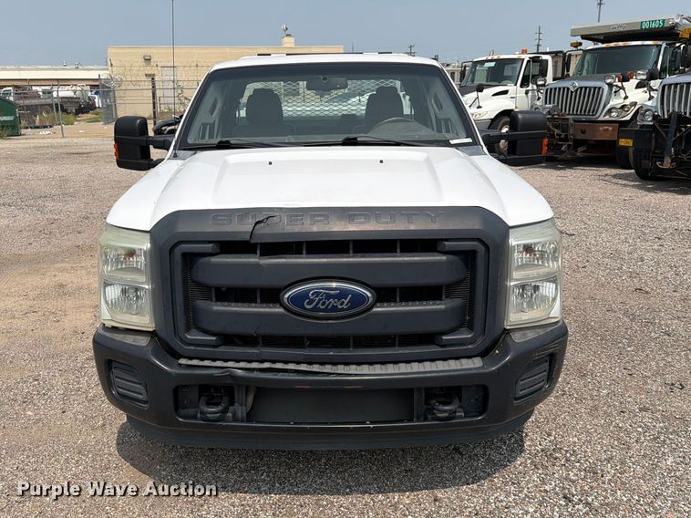 image for item EX4063 2015 Ford F250 Super Duty Ext. Cab utility bed pickup truck