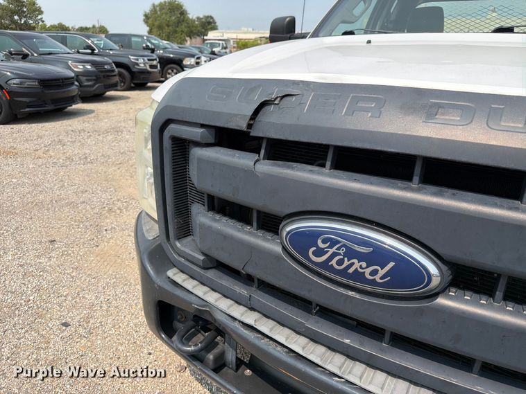 image for item EX4063 2015 Ford F250 Super Duty Ext. Cab utility bed pickup truck