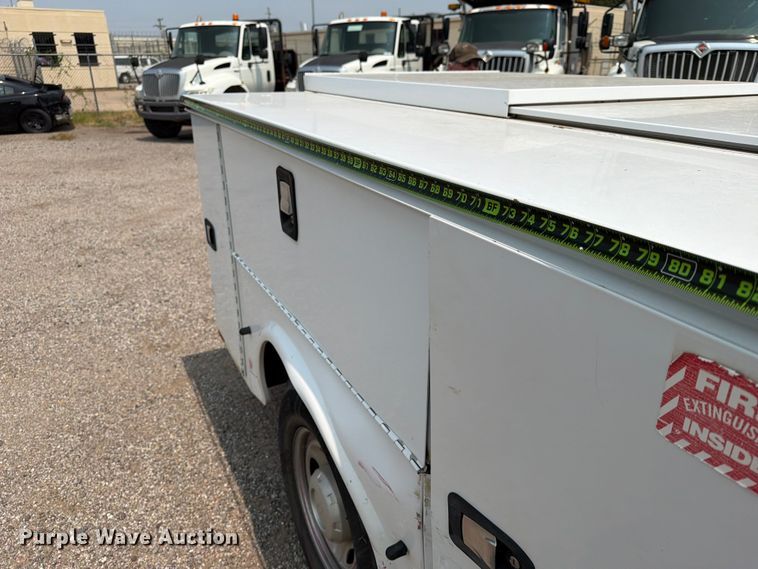 image for item EX4063 2015 Ford F250 Super Duty Ext. Cab utility bed pickup truck