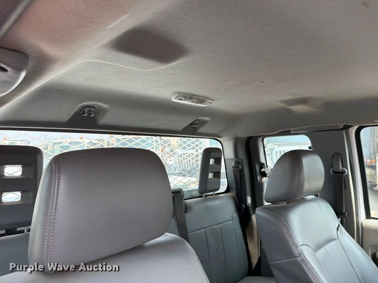image for item EX4063 2015 Ford F250 Super Duty Ext. Cab utility bed pickup truck