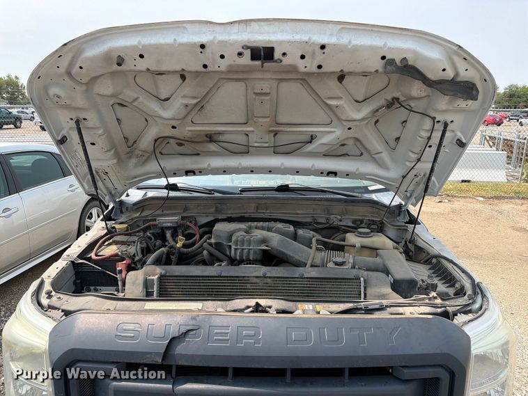 image for item EX4063 2015 Ford F250 Super Duty Ext. Cab utility bed pickup truck