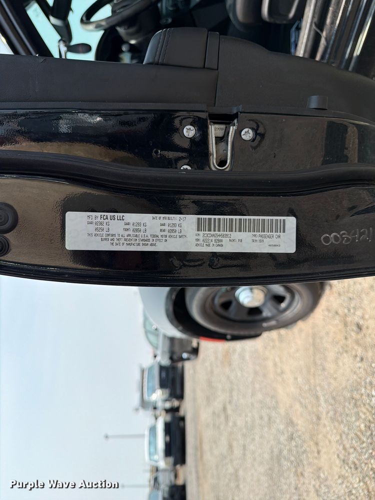 image for item EX4065 2017 Dodge Charger Police 