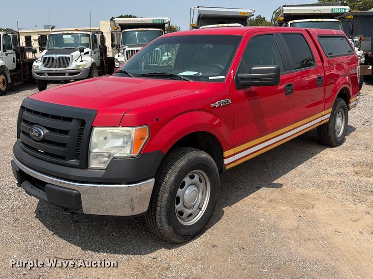 2012 Ford F150 Crew Cab pickup truck