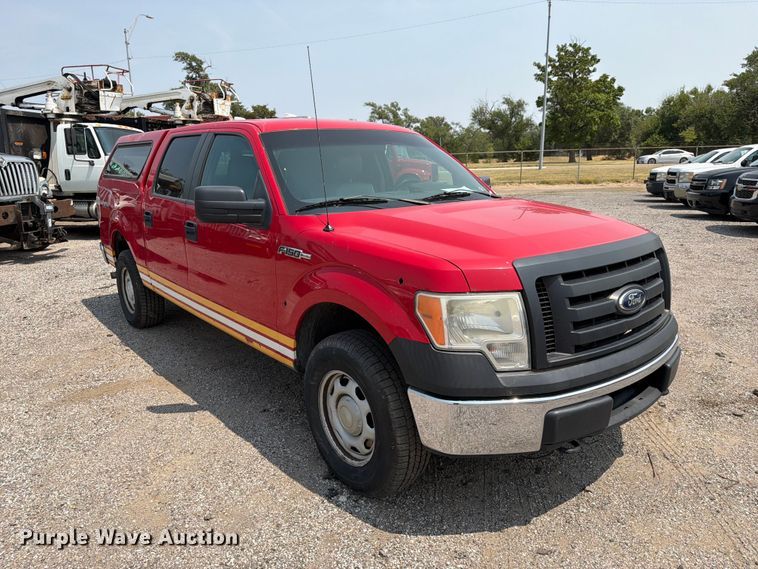 image for item EX4067 2012 Ford F150 Crew Cab pickup truck