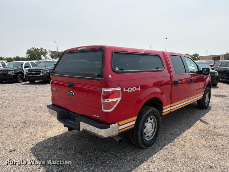 image for item EX4067 2012 Ford F150 Crew Cab pickup truck