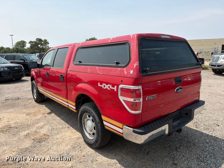 image for item EX4067 2012 Ford F150 Crew Cab pickup truck