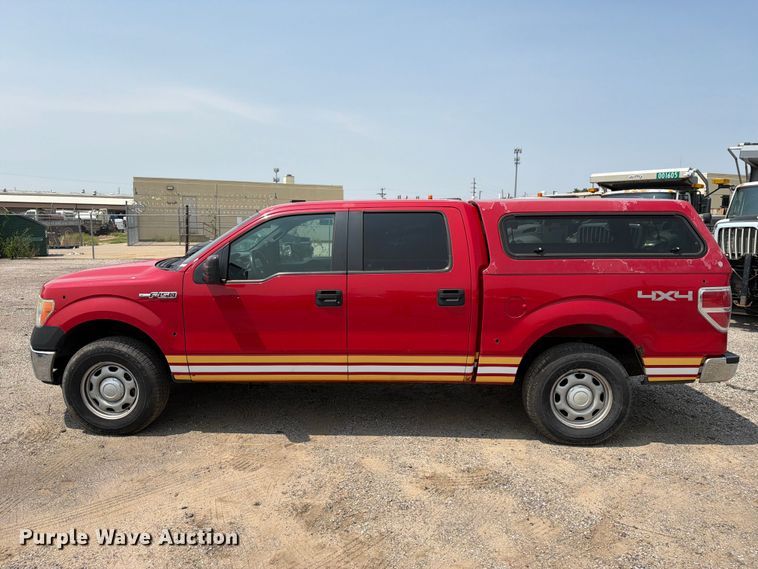 image for item EX4067 2012 Ford F150 Crew Cab pickup truck