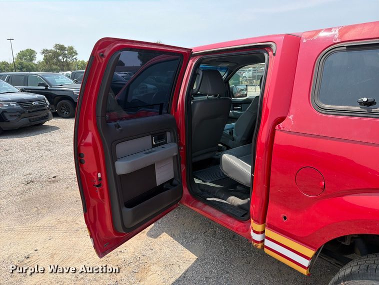 image for item EX4067 2012 Ford F150 Crew Cab pickup truck