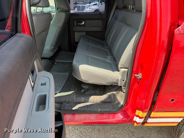 image for item EX4067 2012 Ford F150 Crew Cab pickup truck