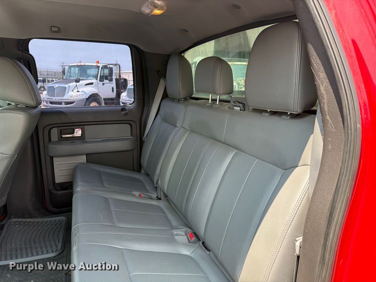 image for item EX4067 2012 Ford F150 Crew Cab pickup truck