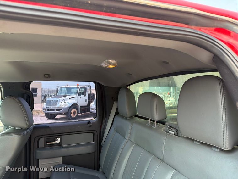 image for item EX4067 2012 Ford F150 Crew Cab pickup truck