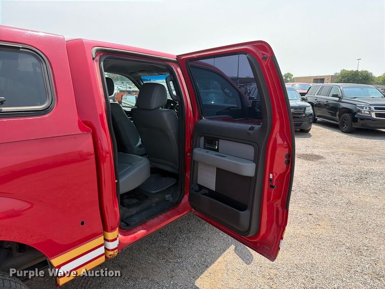 image for item EX4067 2012 Ford F150 Crew Cab pickup truck