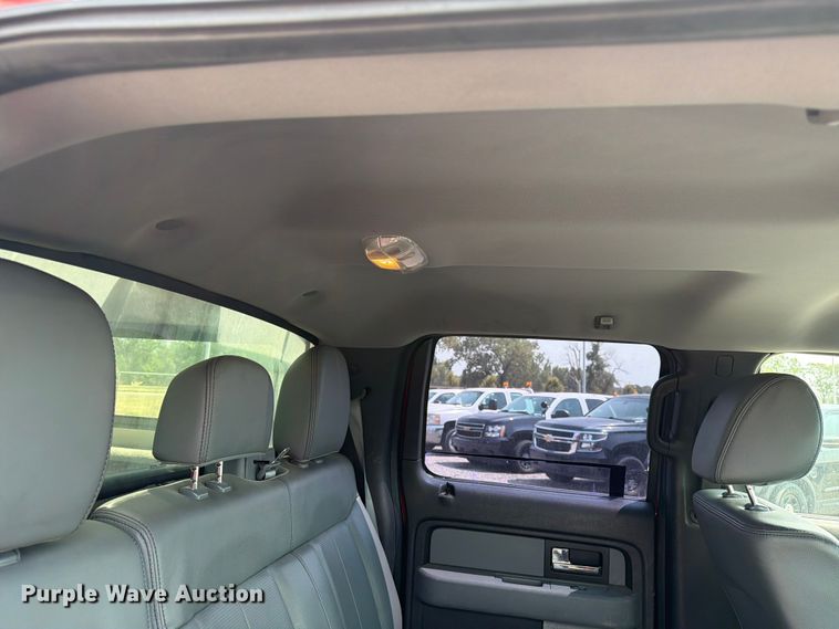 image for item EX4067 2012 Ford F150 Crew Cab pickup truck
