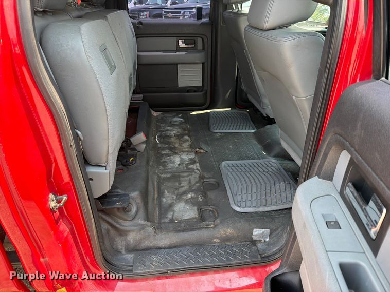image for item EX4067 2012 Ford F150 Crew Cab pickup truck