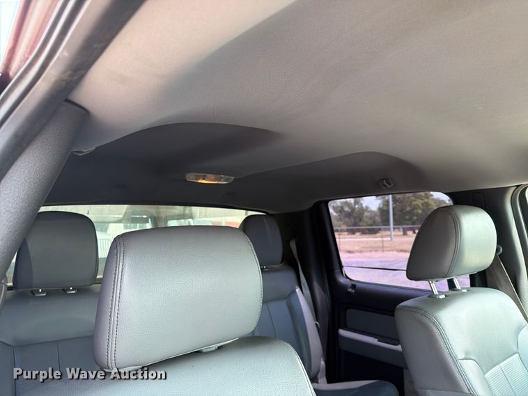 image for item EX4067 2012 Ford F150 Crew Cab pickup truck