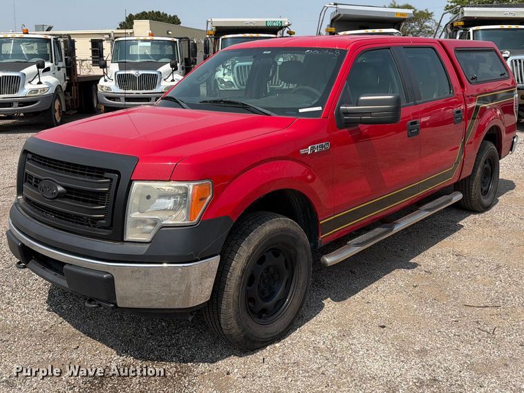 2014 Ford F150 Crew Cab pickup truck