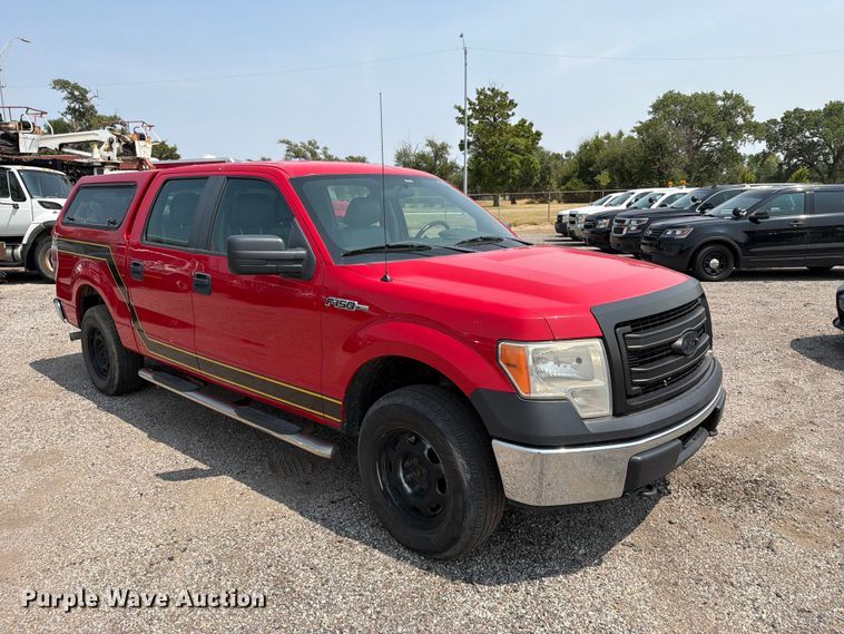 image for item EX4068 2014 Ford F150 Crew Cab pickup truck