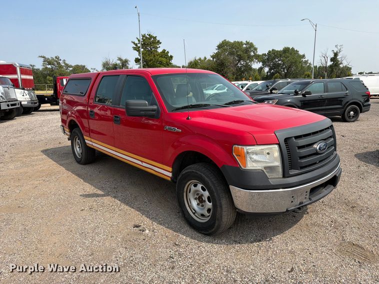 image for item EX4069 2012 Ford F150 Crew Cab pickup truck
