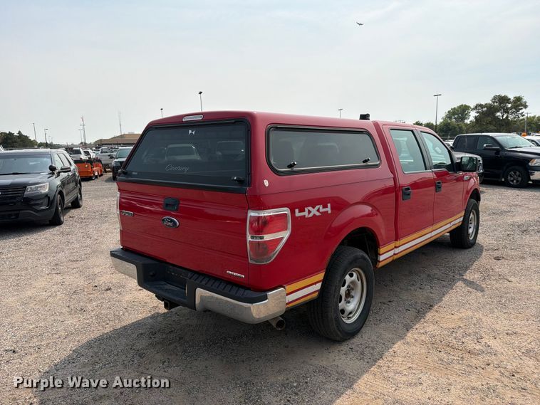 image for item EX4069 2012 Ford F150 Crew Cab pickup truck