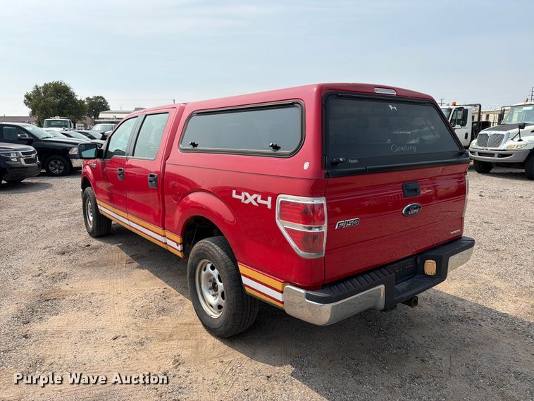 image for item EX4069 2012 Ford F150 Crew Cab pickup truck