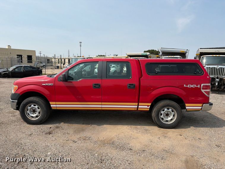 image for item EX4069 2012 Ford F150 Crew Cab pickup truck