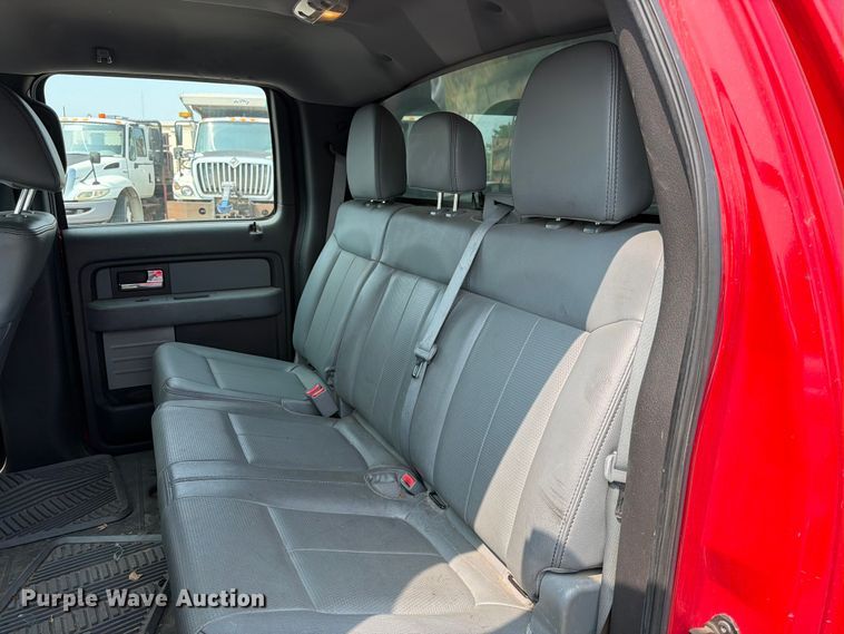image for item EX4069 2012 Ford F150 Crew Cab pickup truck