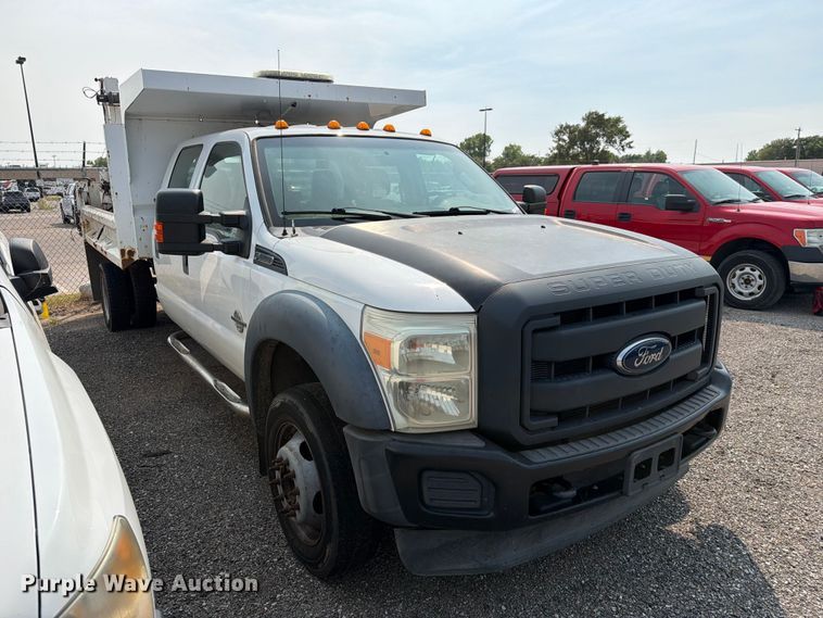 image for item EX4070 2016 Ford F550 Super Duty dump truck