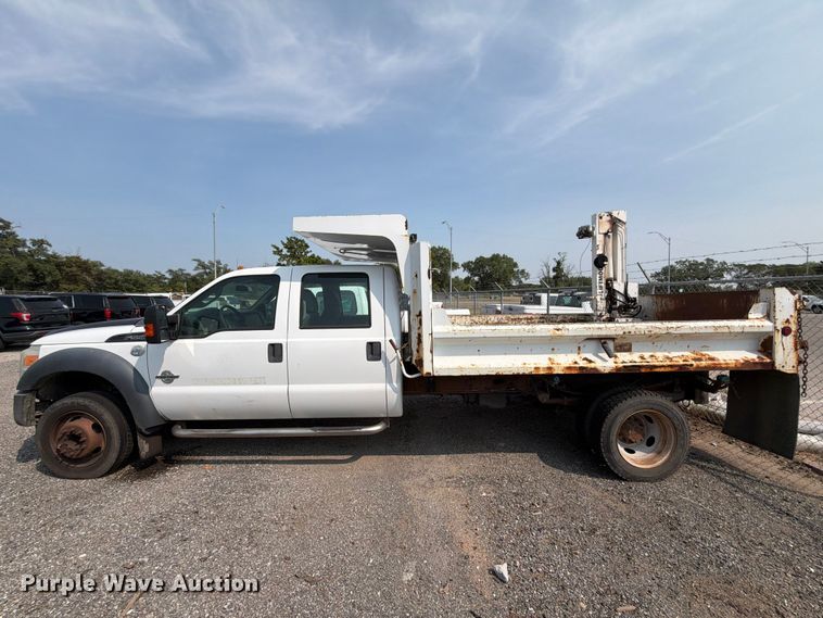 image for item EX4070 2016 Ford F550 Super Duty dump truck