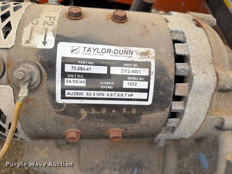image for item EX4072 Taylor-Dunn B2-48 utility cart