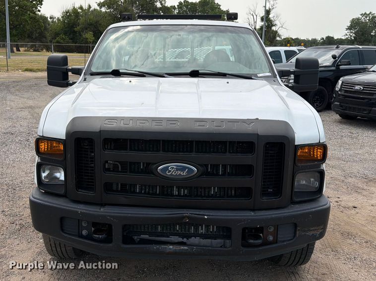 image for item EX4074 2008 Ford F250 Super Duty Ext. Cab utility bed pickup truck