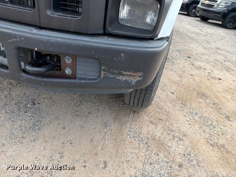 image for item EX4074 2008 Ford F250 Super Duty Ext. Cab utility bed pickup truck