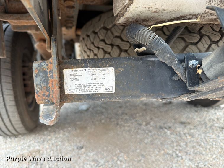 image for item EX4074 2008 Ford F250 Super Duty Ext. Cab utility bed pickup truck