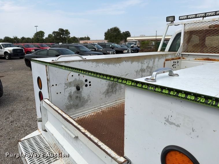 image for item EX4074 2008 Ford F250 Super Duty Ext. Cab utility bed pickup truck