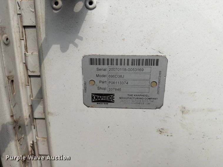 image for item EX4074 2008 Ford F250 Super Duty Ext. Cab utility bed pickup truck