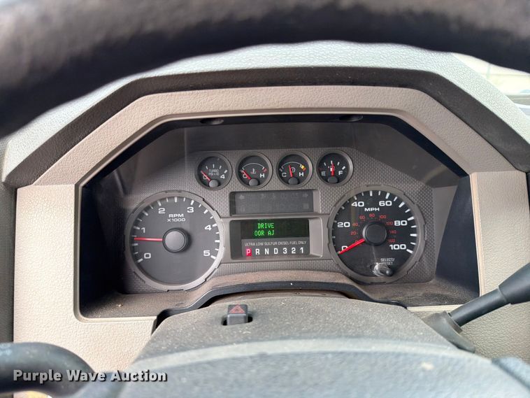 image for item EX4074 2008 Ford F250 Super Duty Ext. Cab utility bed pickup truck