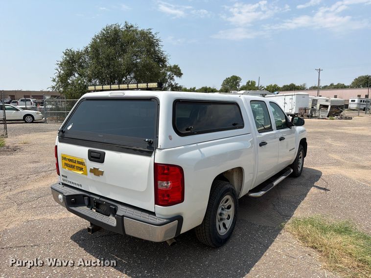 image for item EX4075 2011 Chevrolet Silverado 1500 Crew Cab pickup truck