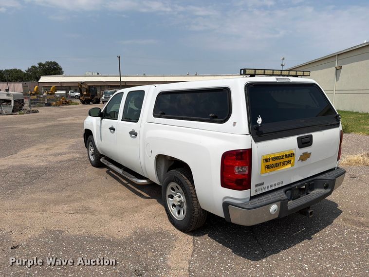 image for item EX4075 2011 Chevrolet Silverado 1500 Crew Cab pickup truck