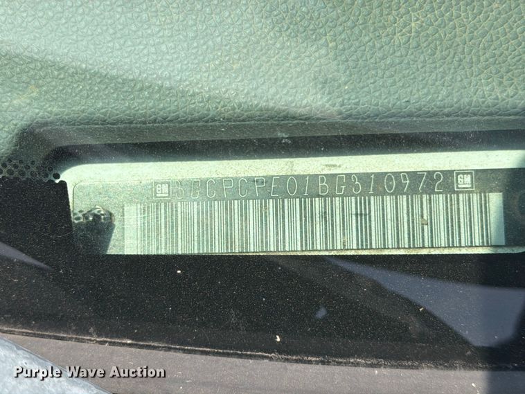 image for item EX4075 2011 Chevrolet Silverado 1500 Crew Cab pickup truck