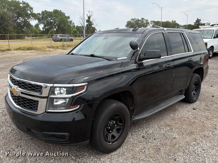 2017 Chevrolet Tahoe Police SUV