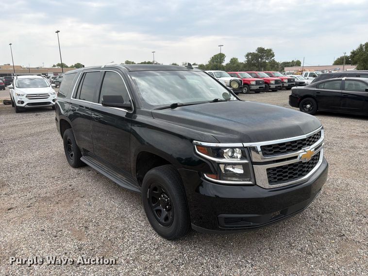 image for item EX4078 2017 Chevrolet Tahoe Police SUV